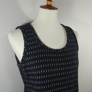 Dress: NEW Reversable Stripe Knit Tank Dress